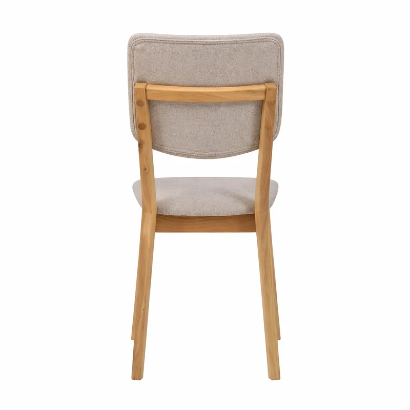 Confezione da 2 o 4 sedie da pranzo Tallin, struttura in rovere massiccio, rivestite | VESKOR