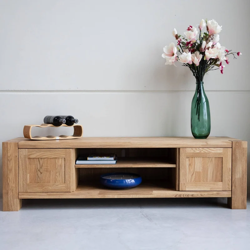 Mobile TV in rovere massiccio BALDER | NordicStory