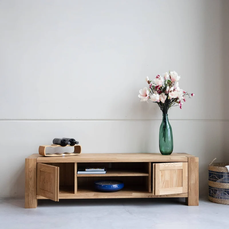 Mobile TV in rovere massiccio BALDER | NordicStory