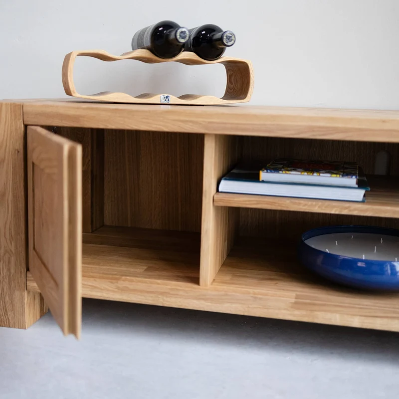 Mobile TV in rovere massiccio BALDER | NordicStory
