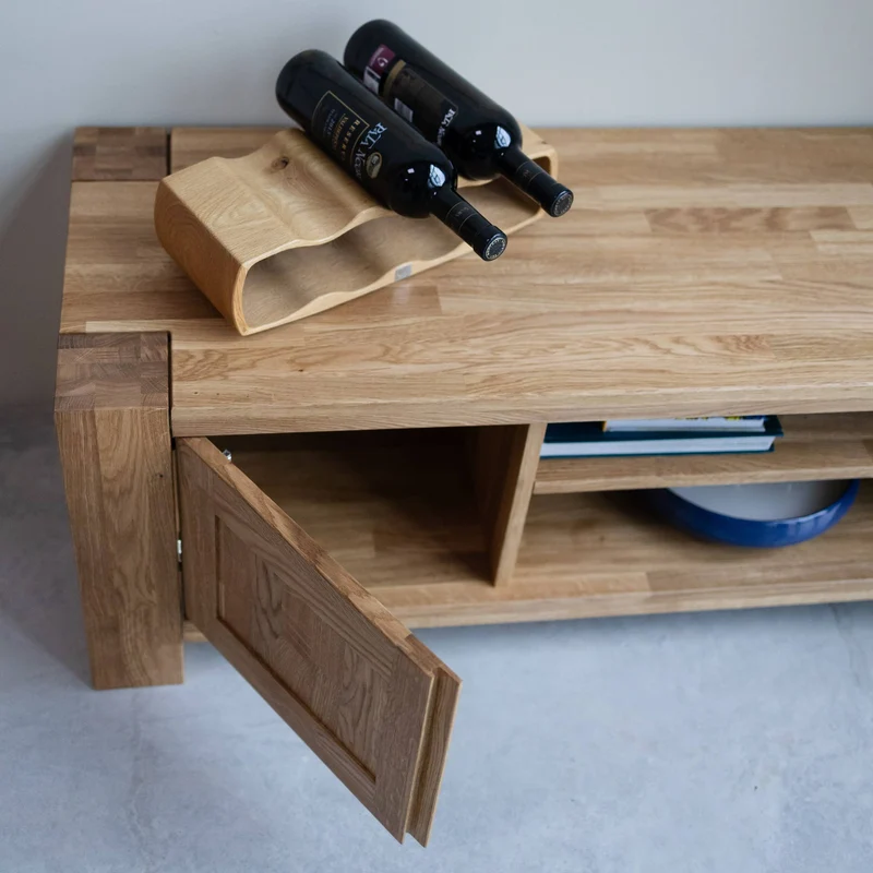 Mobile TV in rovere massiccio BALDER | NordicStory