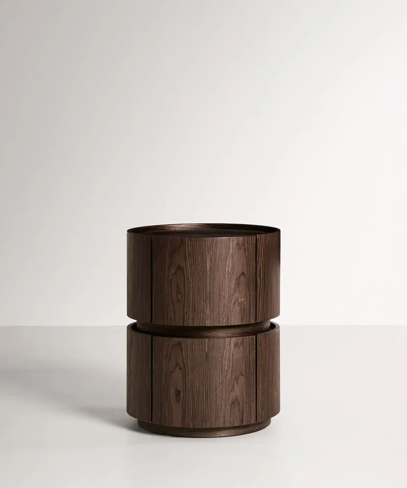 Mesita de Noche de Madera Ross