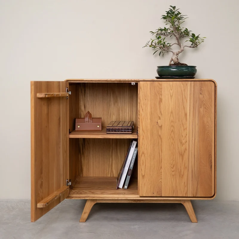 Credenza in legno massello di rovere Geneva 1 | NordicStory
