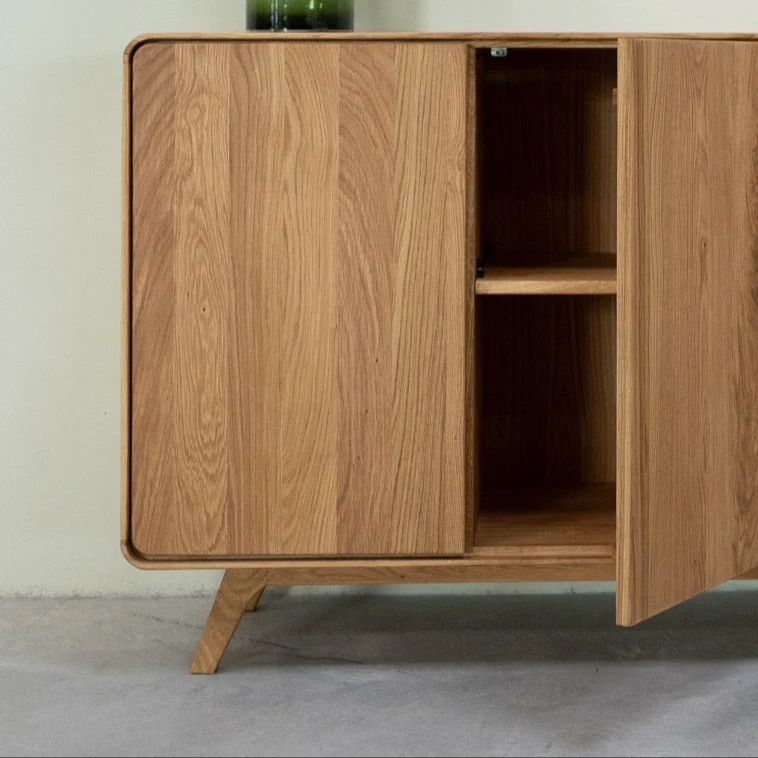 Credenza in legno massello di rovere Geneva 1 | NordicStory