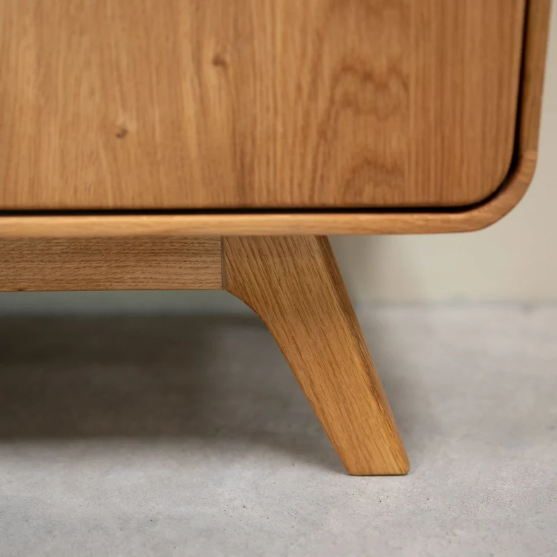 Panca in legno massello di rovere Geneva | NordicStory