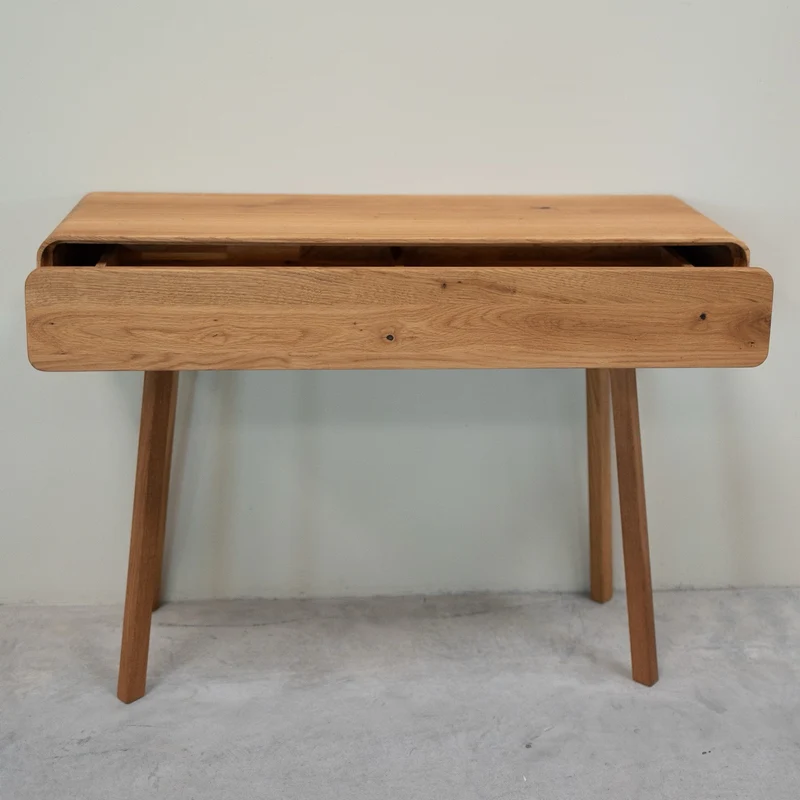 Consolle da toeletta in legno massello di rovere Geneva | NordicStory