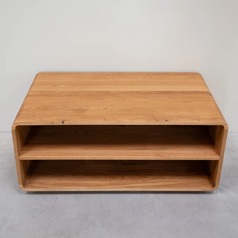 Tavolino in legno massello di rovere Geneva | NordicStory
