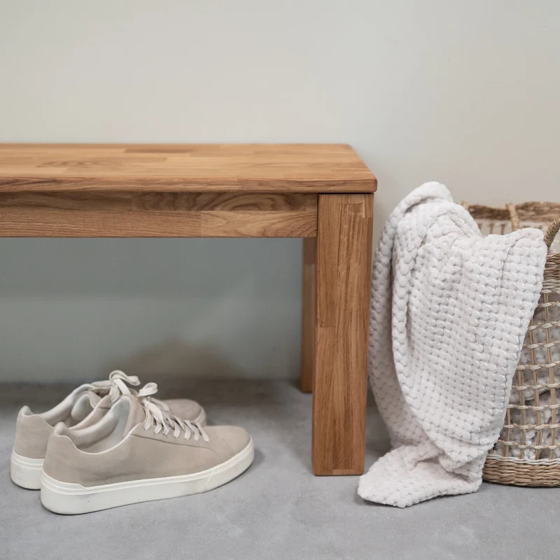 Panca in rovere massiccio Mauritz 4 | NordicStory