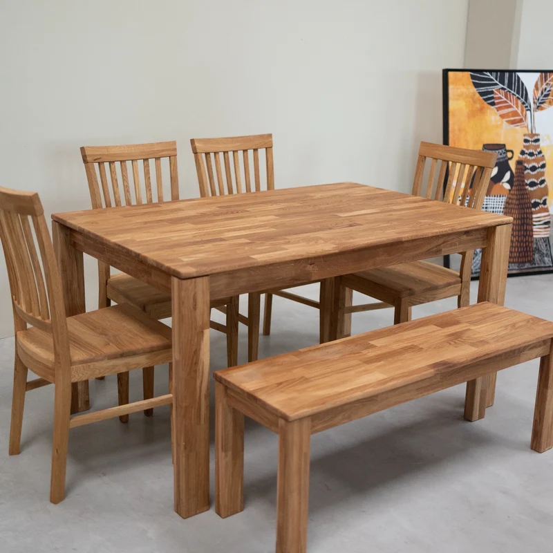 Panca in rovere massiccio Mauritz 4 | NordicStory