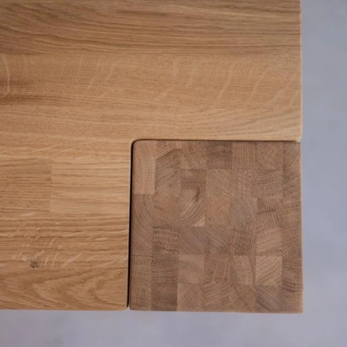 Set di tavolo in legno massiccio Ontario e 6 sedie Provance | NordicStory