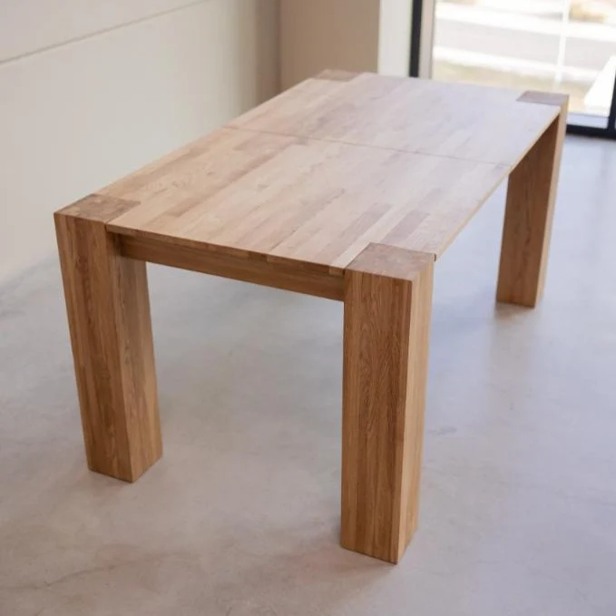 Set di tavolo in legno massiccio Ontario e 6 sedie Provance | NordicStory