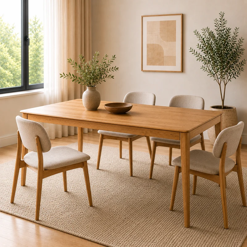 Tavolo da pranzo in rovere MINURA 40 | LoftStory
