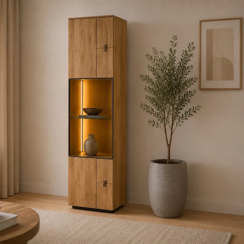 Vetrina in rovere MINURA 10 | LoftStory