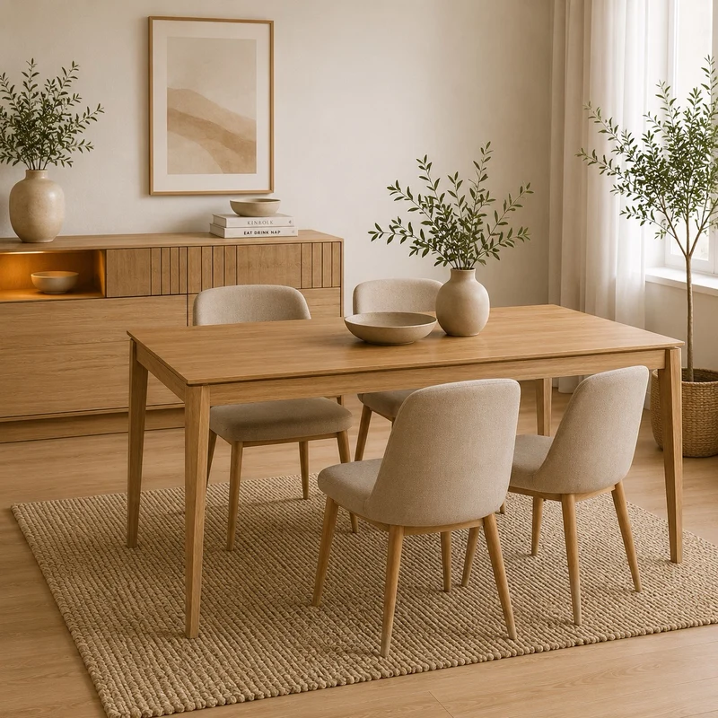 Tavolo da pranzo allungabile in rovere JOIN 40 | LoftStory