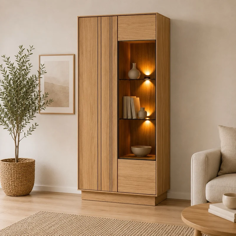 Vetrina in rovere JOIN 15 | LoftStory