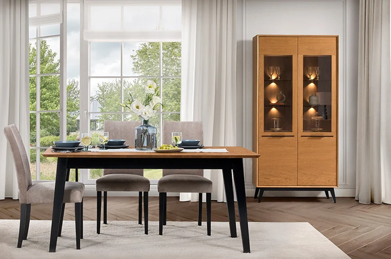 Tavolo da pranzo allungabile in rovere LAZURE 40 | LoftStory