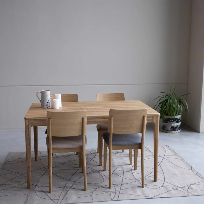 Tavolo da pranzo allungabile in rovere massiccio BERGAMO | NordicStory