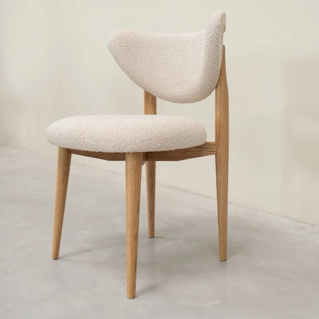 Set di sedie in rovere massiccio “Nube” | NordicStory