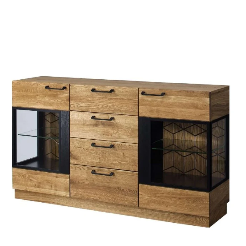 Comoda credenza in rovere MOZAIK 47 | LoftStory