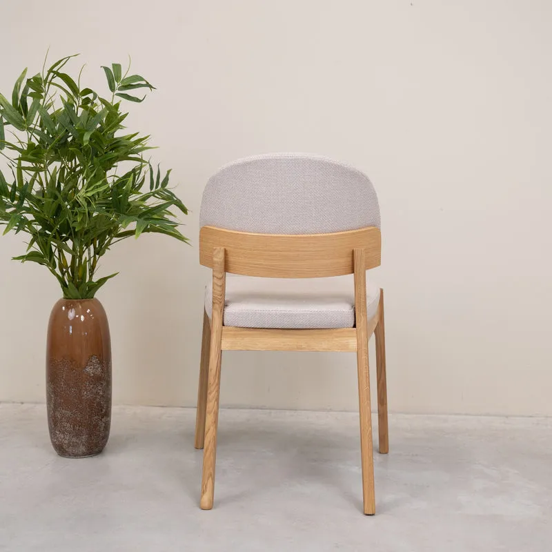 Confezione da 2 o 4 sedie in rovere massiccio Astrid | NordicStory