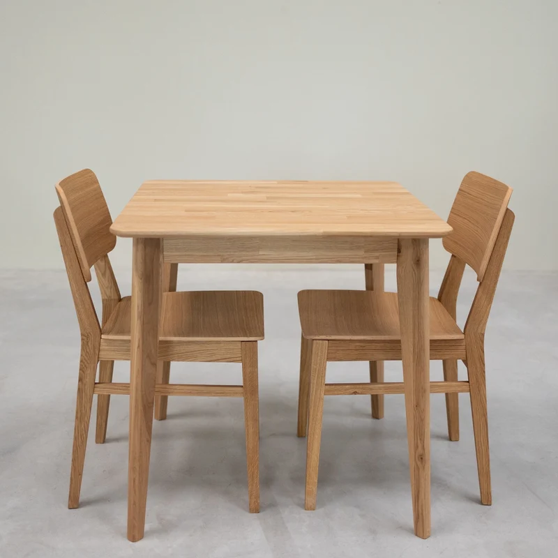 Confezione da 2 o 4 sedie da pranzo in legno di rovere KODAMA | NordicStory