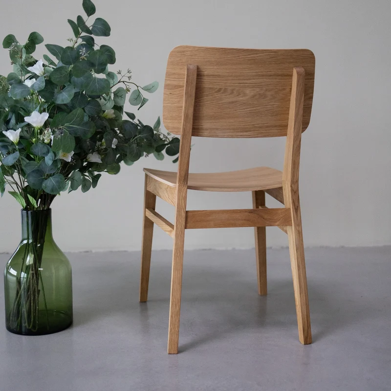 Confezione da 2 o 4 sedie da pranzo in legno di rovere KODAMA | NordicStory