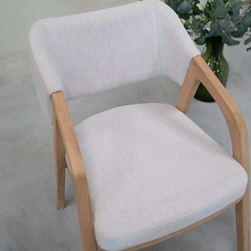 Sedia in legno massello di rovere o noce SWEDEN | NordicStory