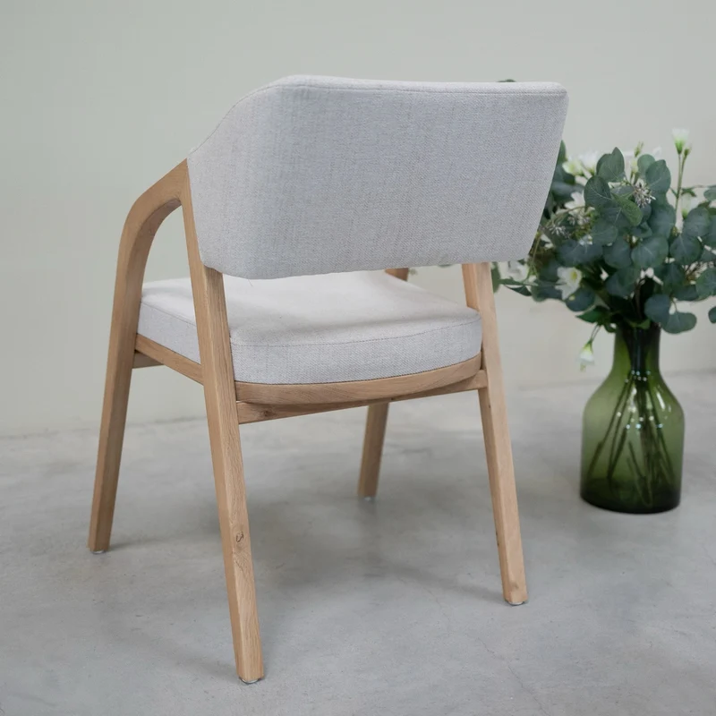 Sedia in legno massello di rovere o noce SWEDEN | NordicStory