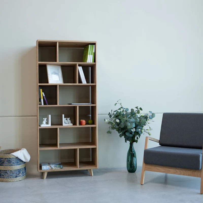 Libreria in legno massello SWEDEN 1 | NordicStory