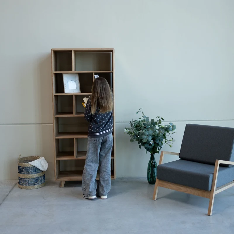 Libreria in legno massello SWEDEN 1 | NordicStory