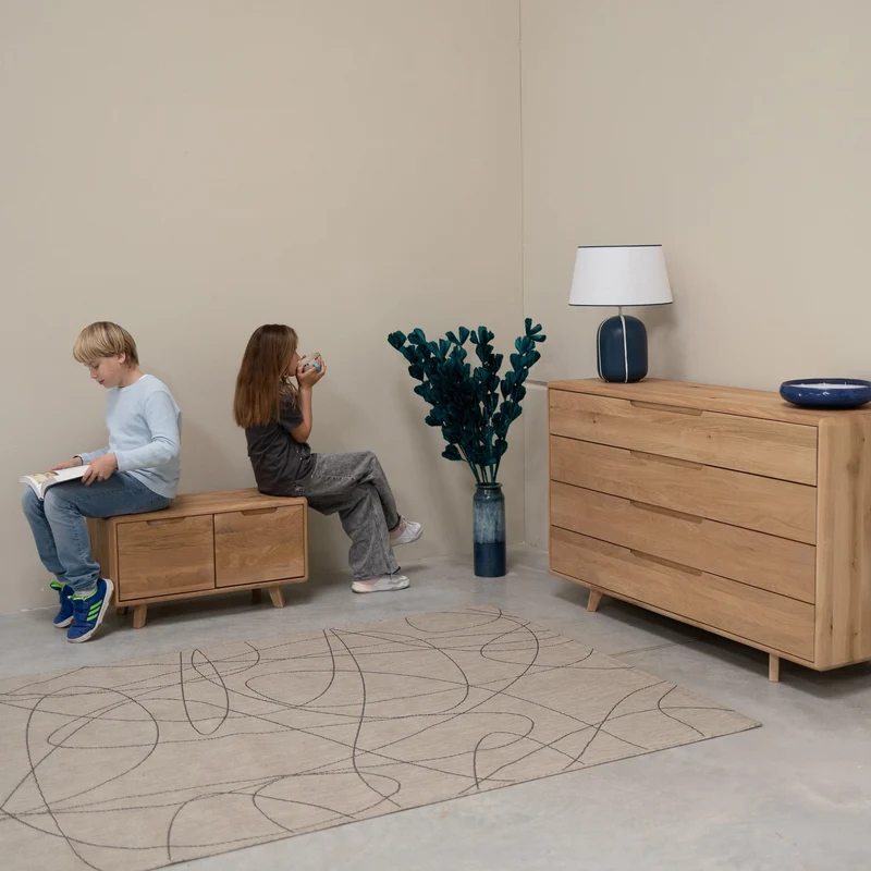 Banco in legno massello SWEDEN | NordicStory