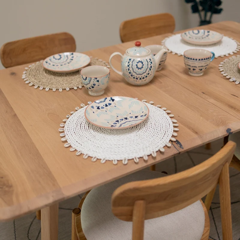 Tavolo da pranzo allungabile in legno massello SWEDEN | NordicStory
