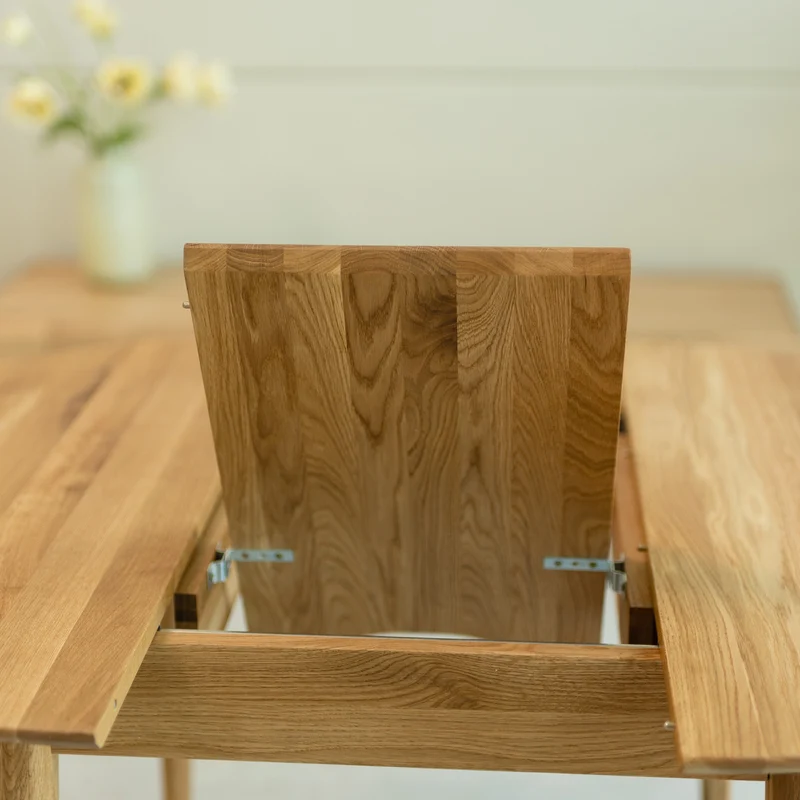 Tavolo da pranzo allungabile in legno di rovere MALMO | NordicStory