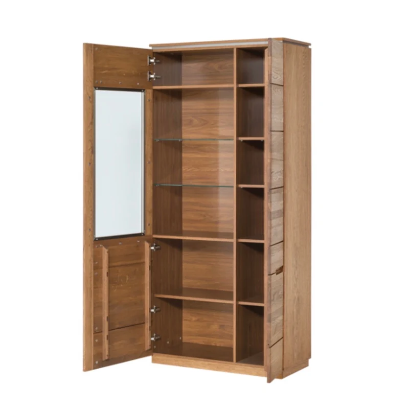 Vetrina in rovere massiccio MONTENEGRO 12 | LoftStory