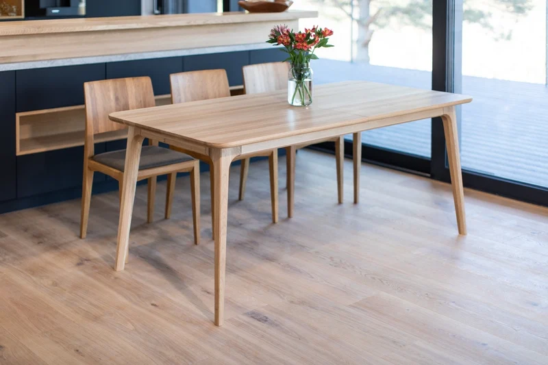 Tavolo da pranzo allungabile in rovere massiccio TOKIO | VESKOR