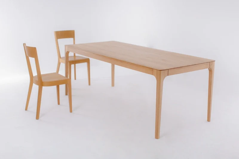 Tavolo da pranzo allungabile in rovere massiccio CREATIV | VESKOR