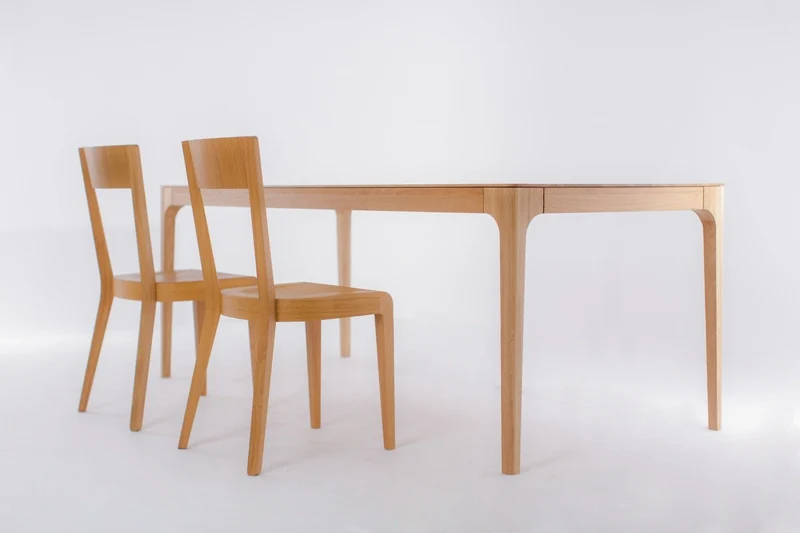 Tavolo da pranzo allungabile in rovere massiccio CREATIV | VESKOR