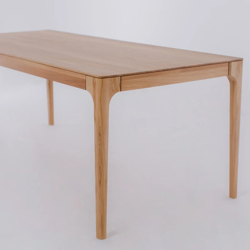 Tavolo da pranzo fisso in legno massello di rovere CREATIV | VESKOR
