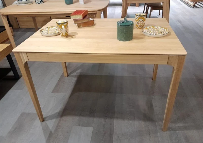 Tavolo da pranzo fisso in legno massello di rovere CREATIV | VESKOR