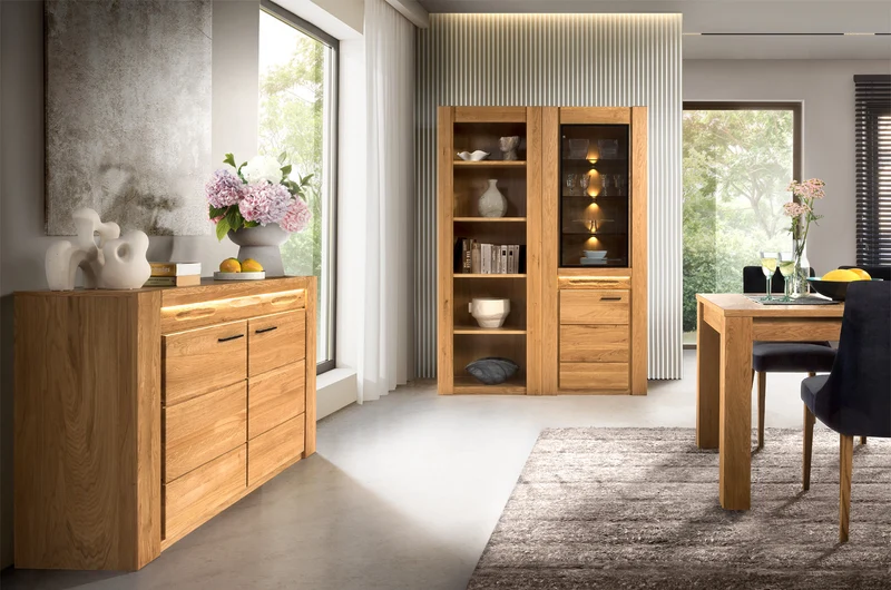 Tavolo da pranzo allungabile in rovere VELVET 40 | LoftStory