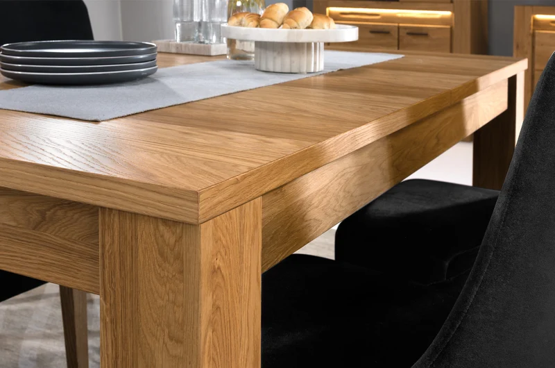 Tavolo da pranzo allungabile in rovere VELVET 40 | LoftStory