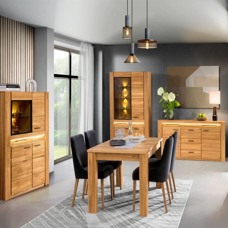 Tavolo da pranzo allungabile in rovere VELVET 40 | LoftStory