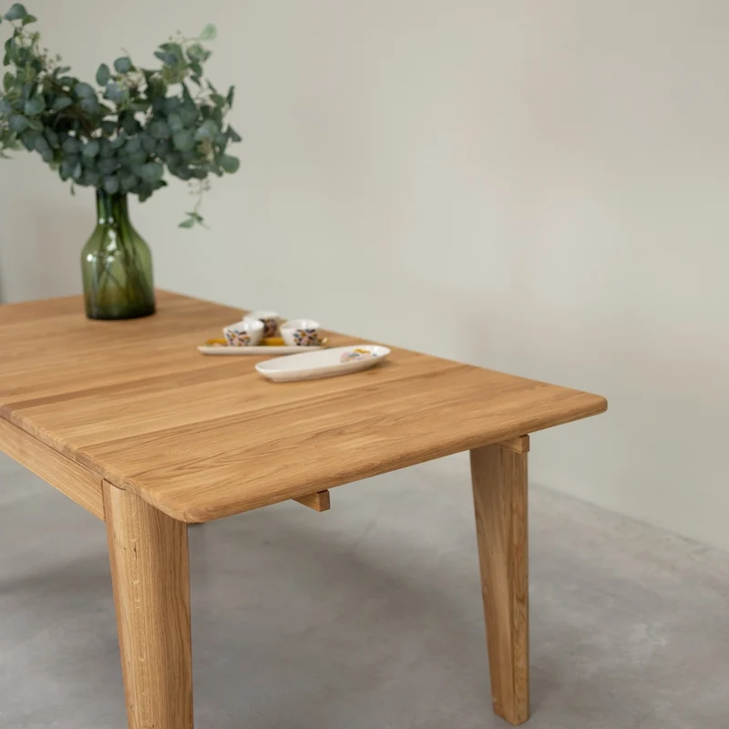 Tavolo da pranzo allungabile in rovere massiccio KODAMA | NordicStory