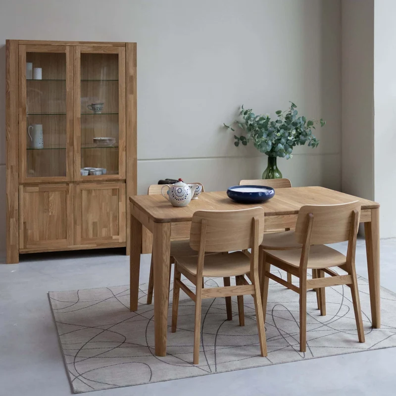 Tavolo da pranzo allungabile in rovere massiccio KODAMA | NordicStory