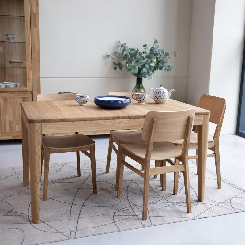 Tavolo da pranzo allungabile in rovere massiccio KODAMA | NordicStory