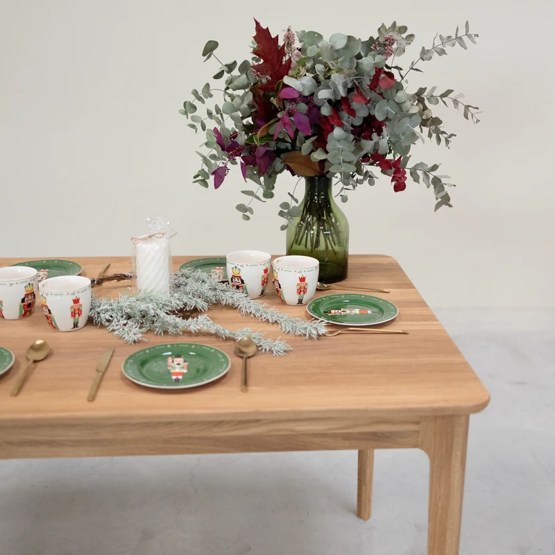 Tavolo da pranzo allungabile in rovere massiccio ASTRID | NordicStory