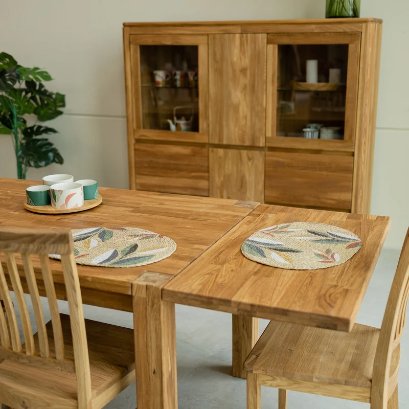 Tavolo da pranzo allungabile in rovere massello Mauritz 1 | NordicStory