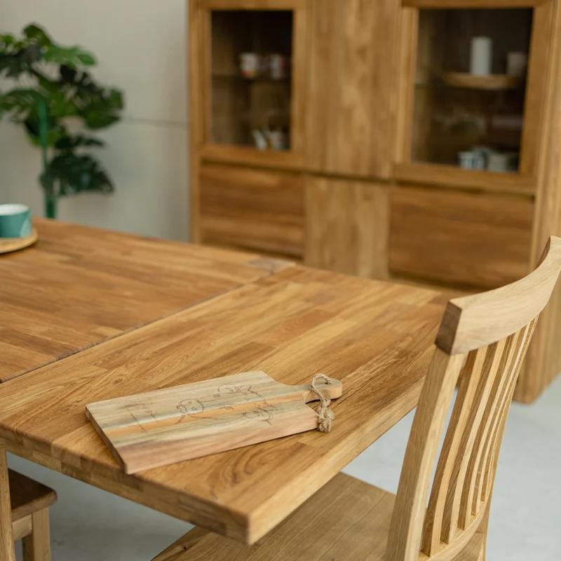 Tavolo da pranzo allungabile in rovere massello Mauritz 1 | NordicStory