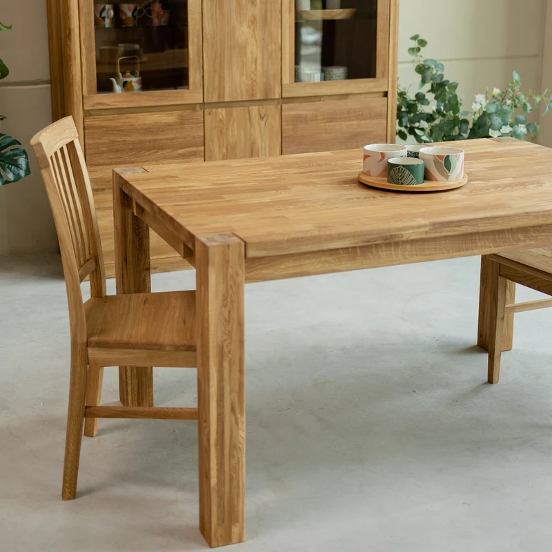 Tavolo da pranzo allungabile in rovere massello Mauritz 1 | NordicStory