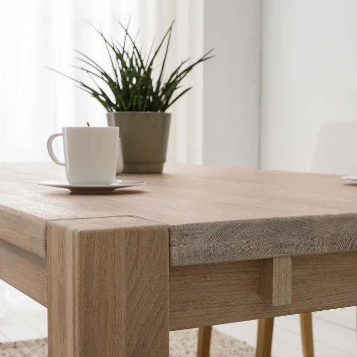 Tavolo da pranzo allungabile in rovere massello Mauritz 1 | NordicStory